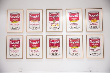 Soup Cans by Andy Warhol