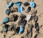 Masks on the beach